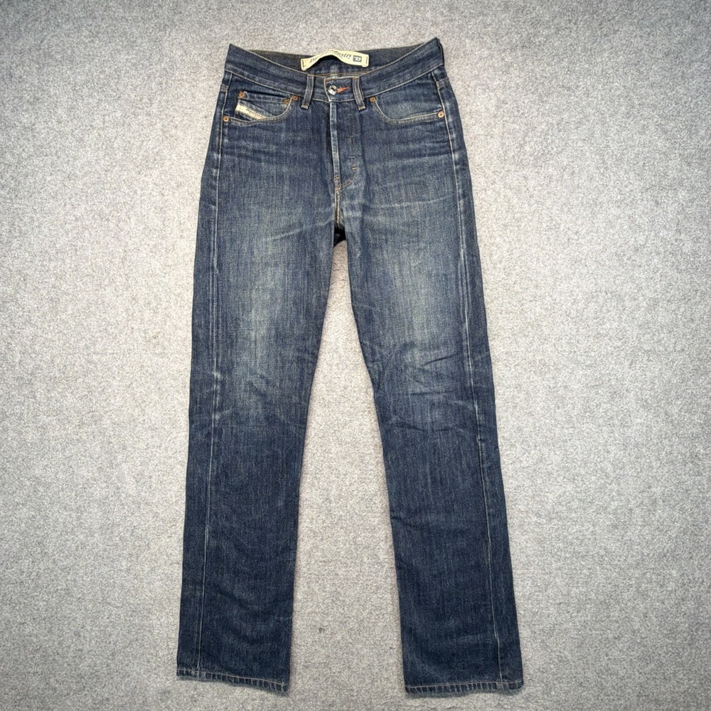 Diesel Industry Kutler Jeans‎ Button Fly Straight Mens Size 33 (Fits 28x32)